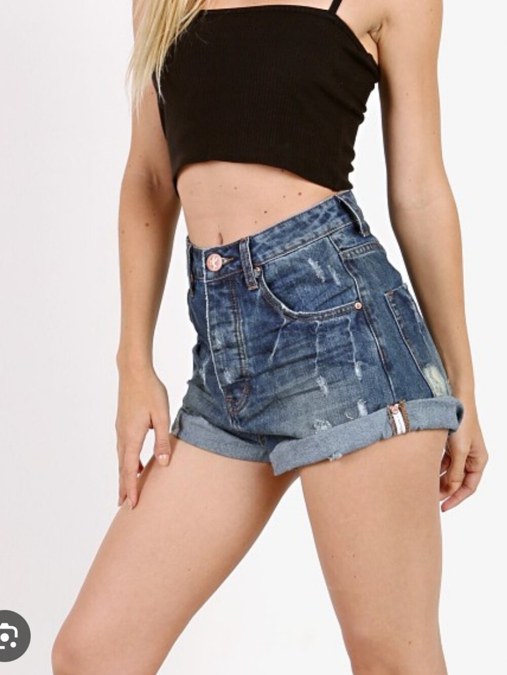One Teaspoon 'Bandits' Denim Short
